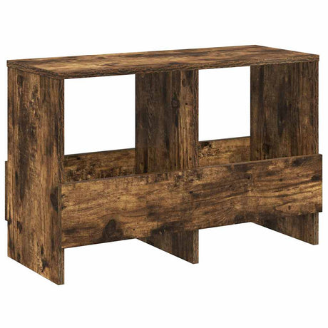 Vidaxl tijdschrift rek gerookt eiken 68,5 x 30 x 45 cm