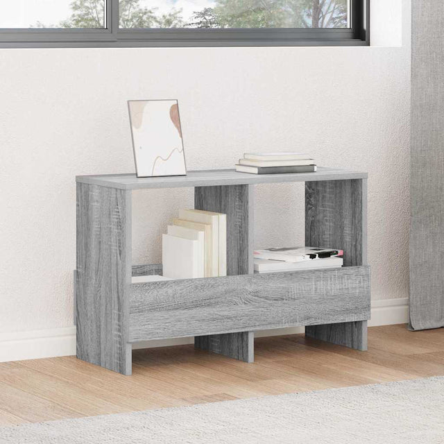 Vidaxl tijdschrift rek grijs sonoma 68,5 x 30 x 45 cm