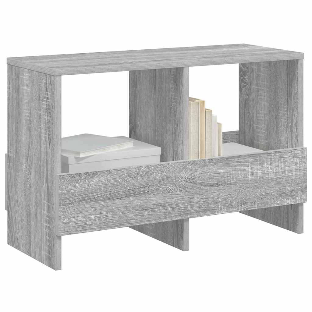 Vidaxl tijdschrift rek grijs sonoma 68,5 x 30 x 45 cm