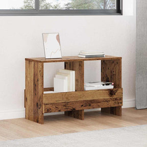 Vidaxl tijdschrift rek oudhout 68,5 x 30 x 45 cm