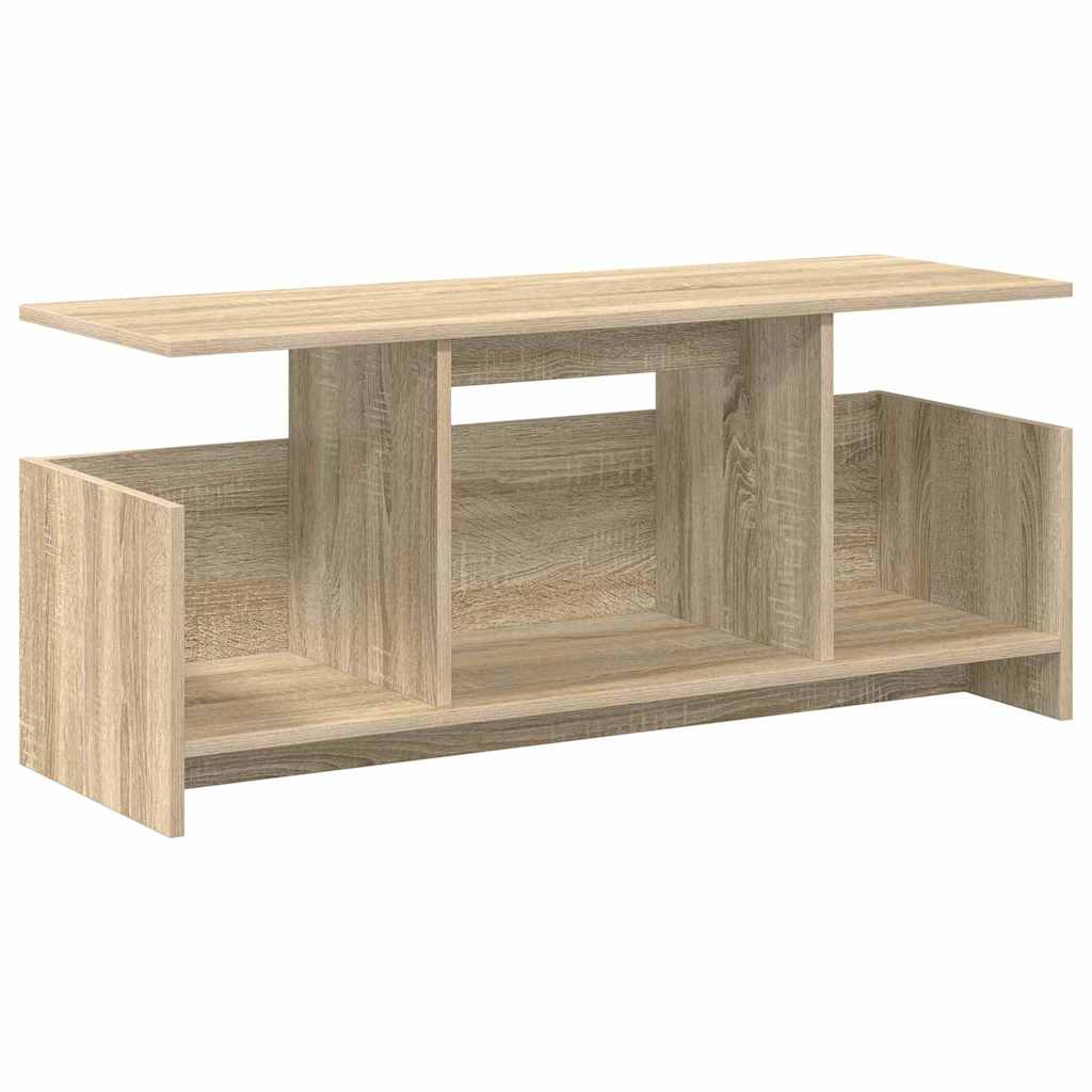 Vidaxl tv-standaard 102 x 35 x 45 cm sonoma eiken bewerkt hout