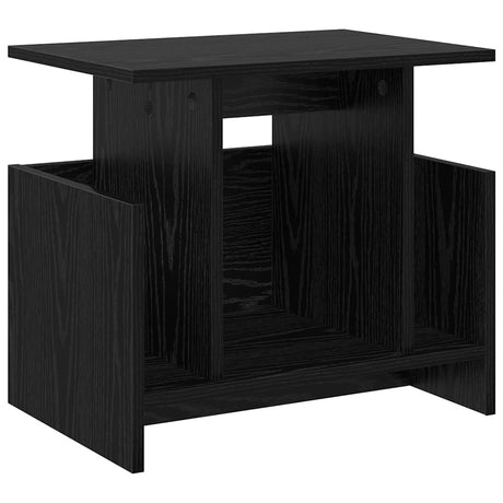 Vidaxl tv-standaard 50 x 35 x 45 cm zwart eiken bewerkt hout