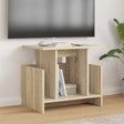 Vidaxl tv-standaard 50 x 35 x 45 cm sonoma eiken bewerkt hout