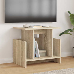 Vidaxl tv-standaard 2 st sonoma eiken bewerkt hout