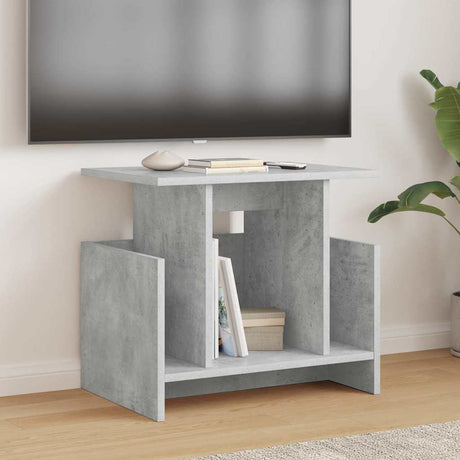 Vidaxl tv-standaard 50 x 35 x 45 cm beton grijs bewerkt hout