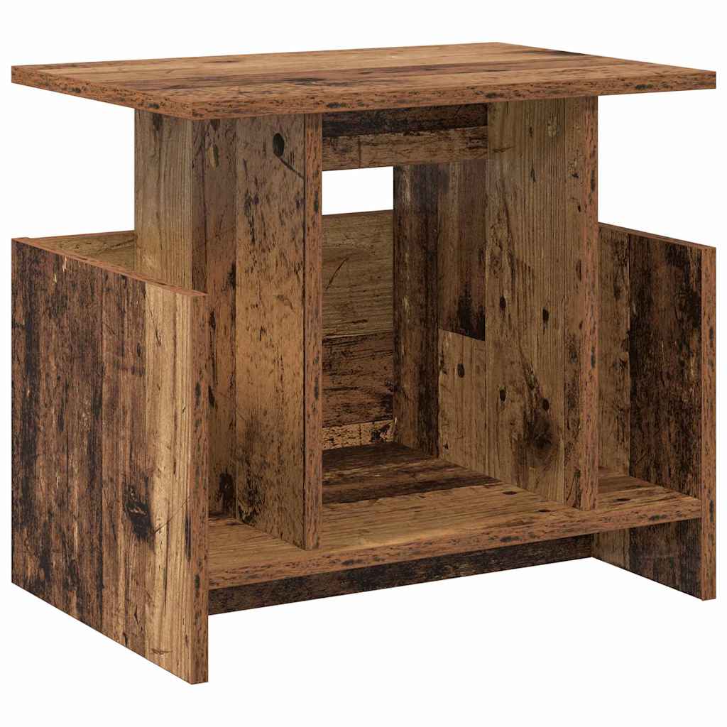 Vidaxl tv-standaard 50 x 35 x 45 cm oudhout bewerkt hout