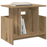 Vidaxl tv-standaard 2 st artisan eiken bewerkt hout