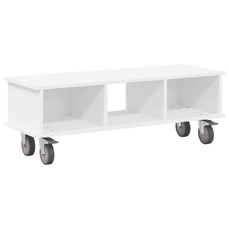 Vidaxl tv-standaard 100 x 35 x 35 cm wit bewerkt hout