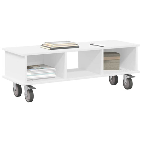 Vidaxl tv-standaard 100 x 35 x 35 cm wit bewerkt hout