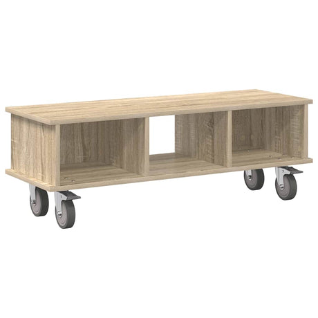 Vidaxl tv-standaard 100 x 35 x 35 cm sonoma eiken bewerkt hout