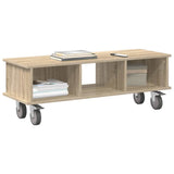 Vidaxl tv-standaard 100 x 35 x 35 cm sonoma eiken bewerkt hout