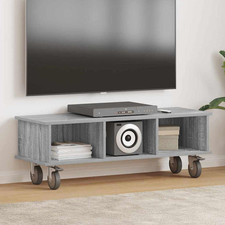 Vidaxl tv-standaard 100 x 35 x 35 cm grijs sonoma bewerkt hout