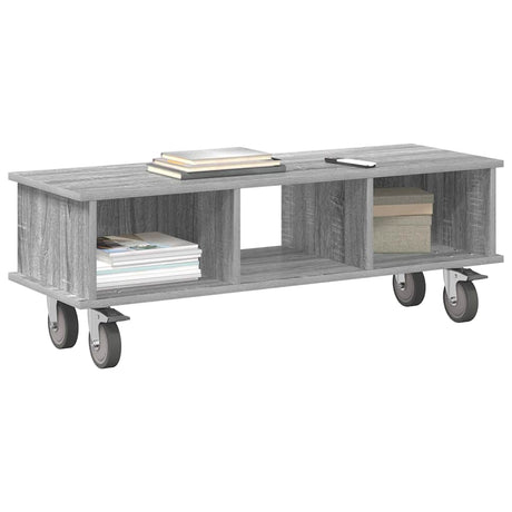Vidaxl tv-standaard 100 x 35 x 35 cm grijs sonoma bewerkt hout