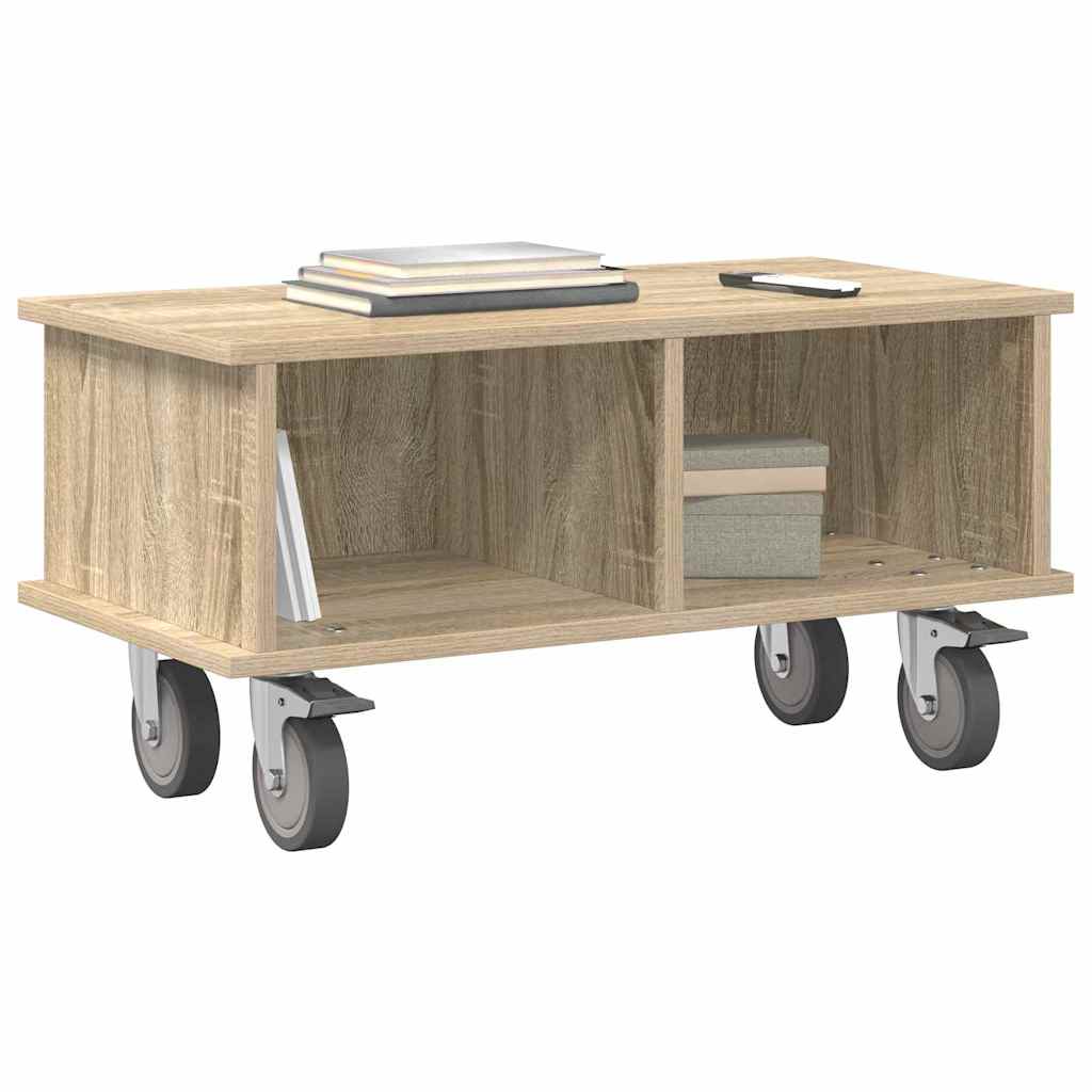 Vidaxl tv-standaard 68,5 x 35 x 35 cm sonoma eiken bewerkt hout