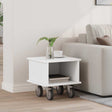 Vidaxl tv-standaard 37 x 35 x 35 cm wit bewerkt hout