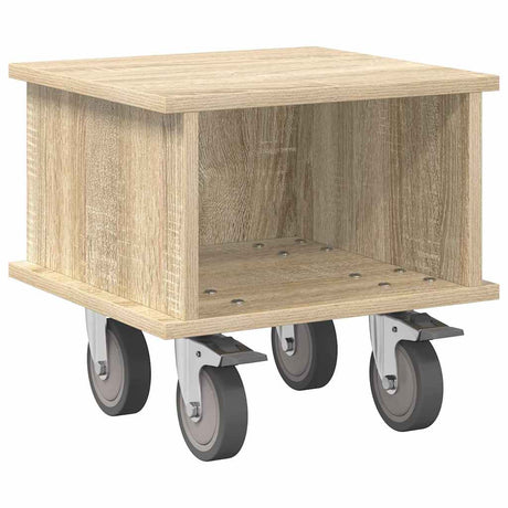 Vidaxl tv-standaard 37 x 35 x 35 cm sonoma eiken bewerkt hout