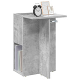 Vidaxl bijzettafel beton grijs 35 x 40 x 55 cm bewerkt hout