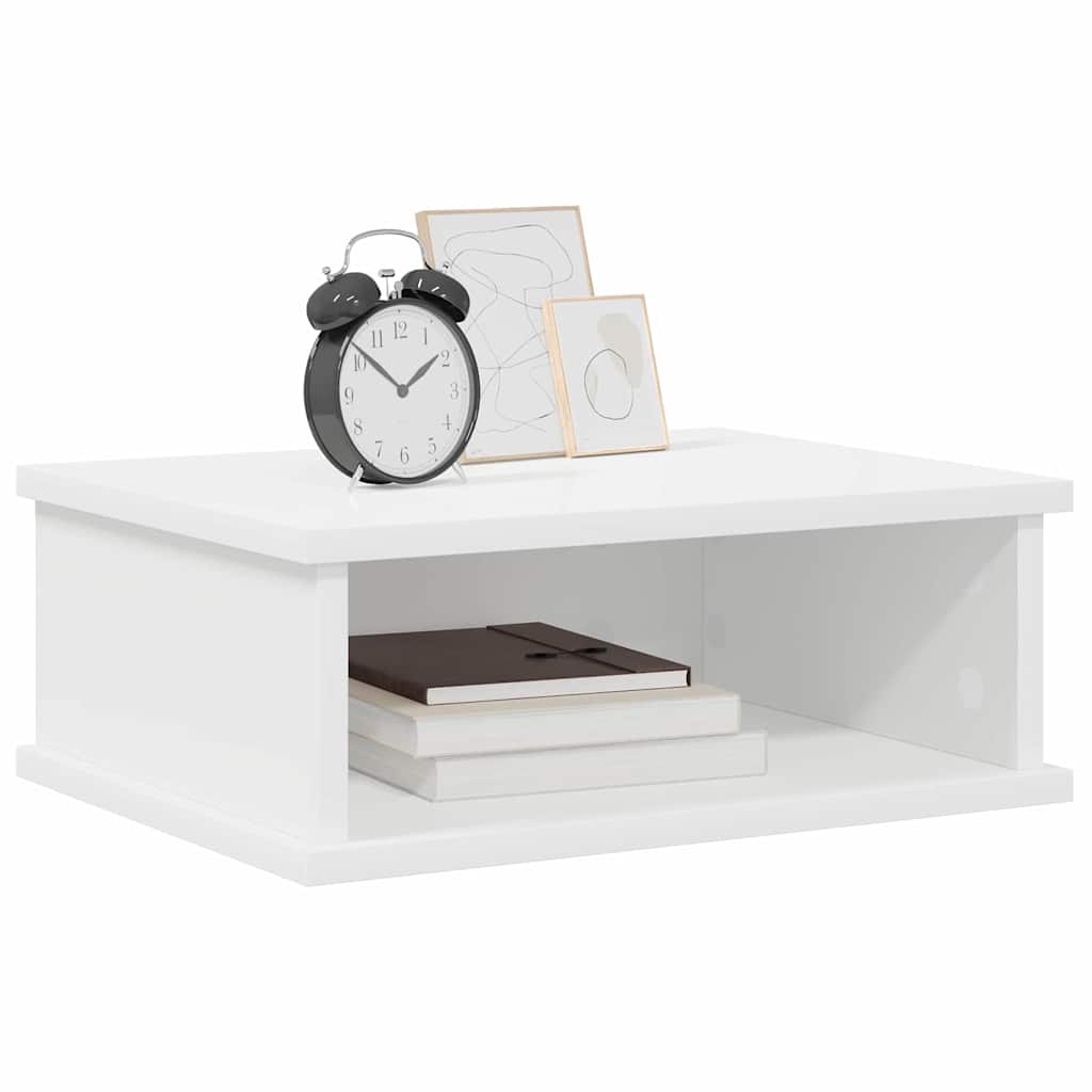 Vidaxl nachtkastje 2 st wit 40 x 31 x 15 cm bewerkt hout