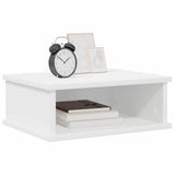 Vidaxl nachtkastje 2 st wit 40 x 31 x 15 cm bewerkt hout