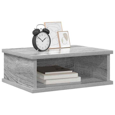 Vidaxl nachtkastje 2 st grijs sonoma 40 x 31 x 15 cm bewerkt hout