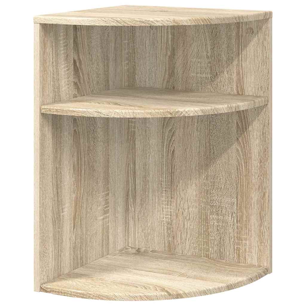Vidaxl bijzettafel sonoma eiken 39,7 x 39,7 x 60 cm bewerkt hout