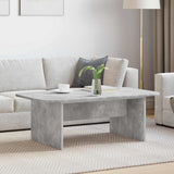 Vidaxl salontafel beton grijs 93 x 53 x 33 cm bewerkt hout