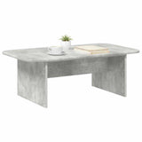 Vidaxl salontafel beton grijs 93 x 53 x 33 cm bewerkt hout