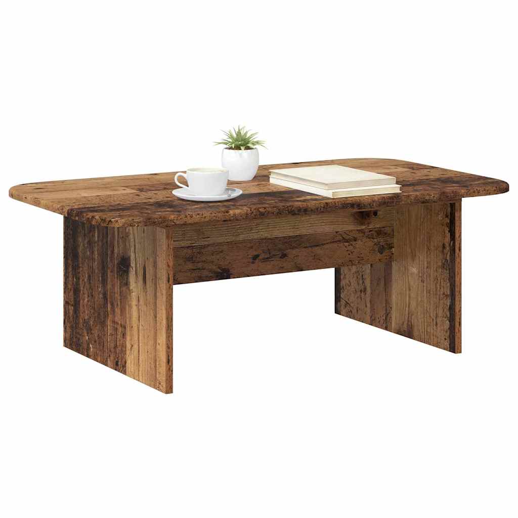 Vidaxl salontafel oudhout 93 x 53 x 33 cm bewerkt hout
