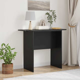 Vidaxl wandtafel zwart 93 x 40 x 75 cm bewerkt hout