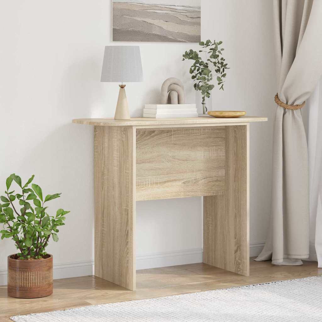 Vidaxl wandtafel sonoma eiken 93 x 40 x 75 cm bewerkt hout