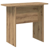 Vidaxl wandtafel artisan eiken 93 x 40 x 75 cm bewerkt hout