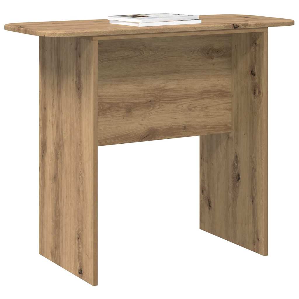 Vidaxl wandtafel artisan eiken 93 x 40 x 75 cm bewerkt hout
