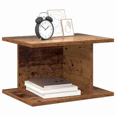 Vidaxl nachtkastje oudhout 40 x 30 x 25 cm bewerkt hout