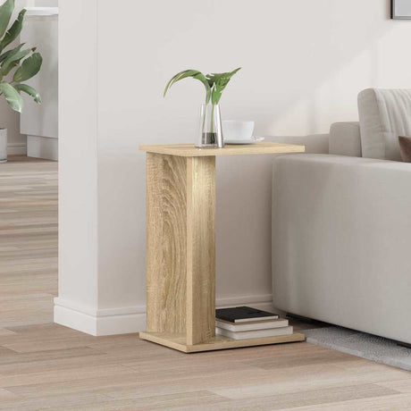 Vidaxl bijzettafel sonoma eiken 35 x 25 x 50 cm bewerkt hout