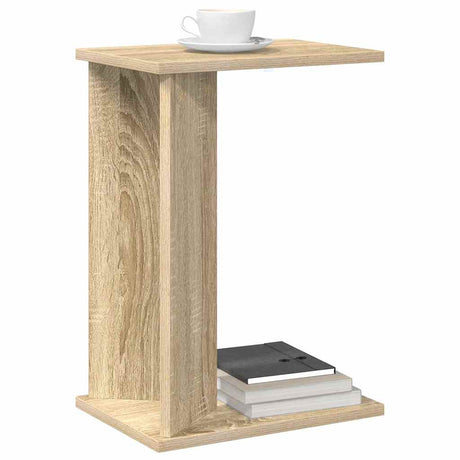 Vidaxl bijzettafel sonoma eiken 35 x 25 x 50 cm bewerkt hout