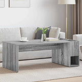 Vidaxl salontafel grijs sonoma 101,5 x 50 x 37 cm bewerkt hout