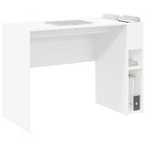 Vidaxl bureau wit bewerkt hout 109 x 50 x 78 cm