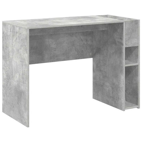 Vidaxl bureau beton grijs bewerkt hout 109 x 50 x 78 cm
