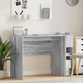 Vidaxl bureau grijs sonoma bewerkt hout 109 x 50 x 78 cm