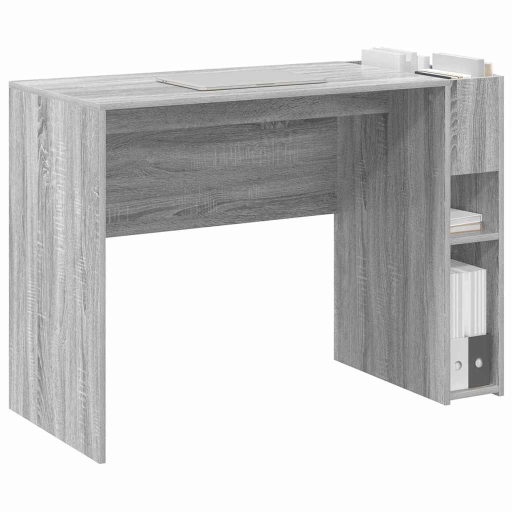 Vidaxl bureau grijs sonoma bewerkt hout 109 x 50 x 78 cm