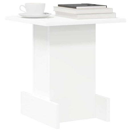 Vidaxl bijzettafel wit 35,5 x 35 x 40 cm bewerkt hout