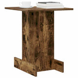 Vidaxl bijzettafel gerookt eiken 44,5 x 45 x 55 cm bewerkt hout