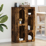 Vidaxl dressoir elst gerookt eiken 59 x 35 x 100,5 cm bewerkt hout