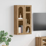 Vidaxl hangkast elst artisanaal eiken 59 x 20 x 100 cm bewerkt hout