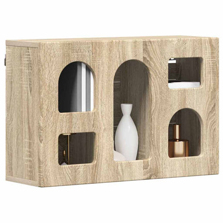 Vidaxl hangkast elst sonoma eiken 60 x 20 x 40 cm bewerkt hout