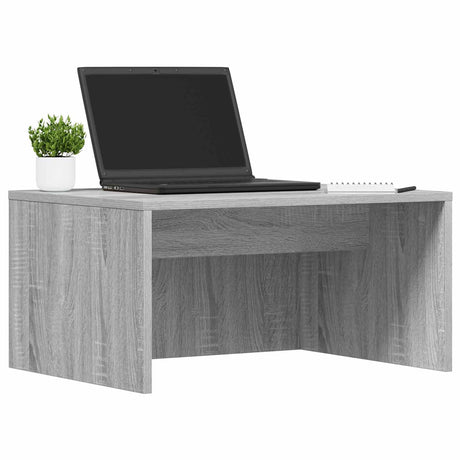 Vidaxl wandbureau grijs sonoma 60 x 45 x 30 cm bewerkt hout