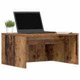 Vidaxl wandbureau oud hout bewerkt hout 60 x 45 x 30 cm