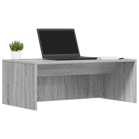 Vidaxl wandbureau grijs sonoma 80 x 45 x 30 cm bewerkt hout