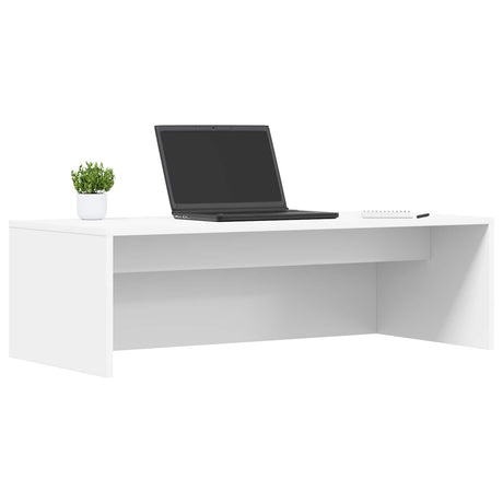 Vidaxl wandbureau wit bewerkt hout 100 x 45 x 30 cm