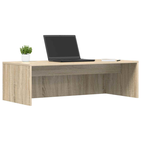 Vidaxl wandbureau sonoma eiken bewerkt hout 100 x 45 x 30 cm